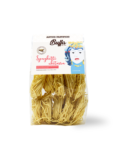 Spaghetti alla chitarra di semola grano duro siciliano