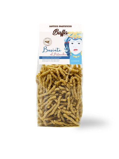 [C02] Busiata di semola di grano duro siciliano al pistacchio